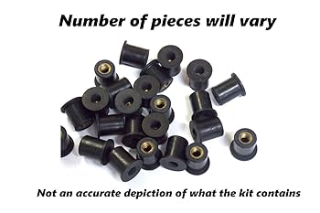 6 キルト様14点 Amazon.com: Complete Motorcycle Fairing Bolt Kit For